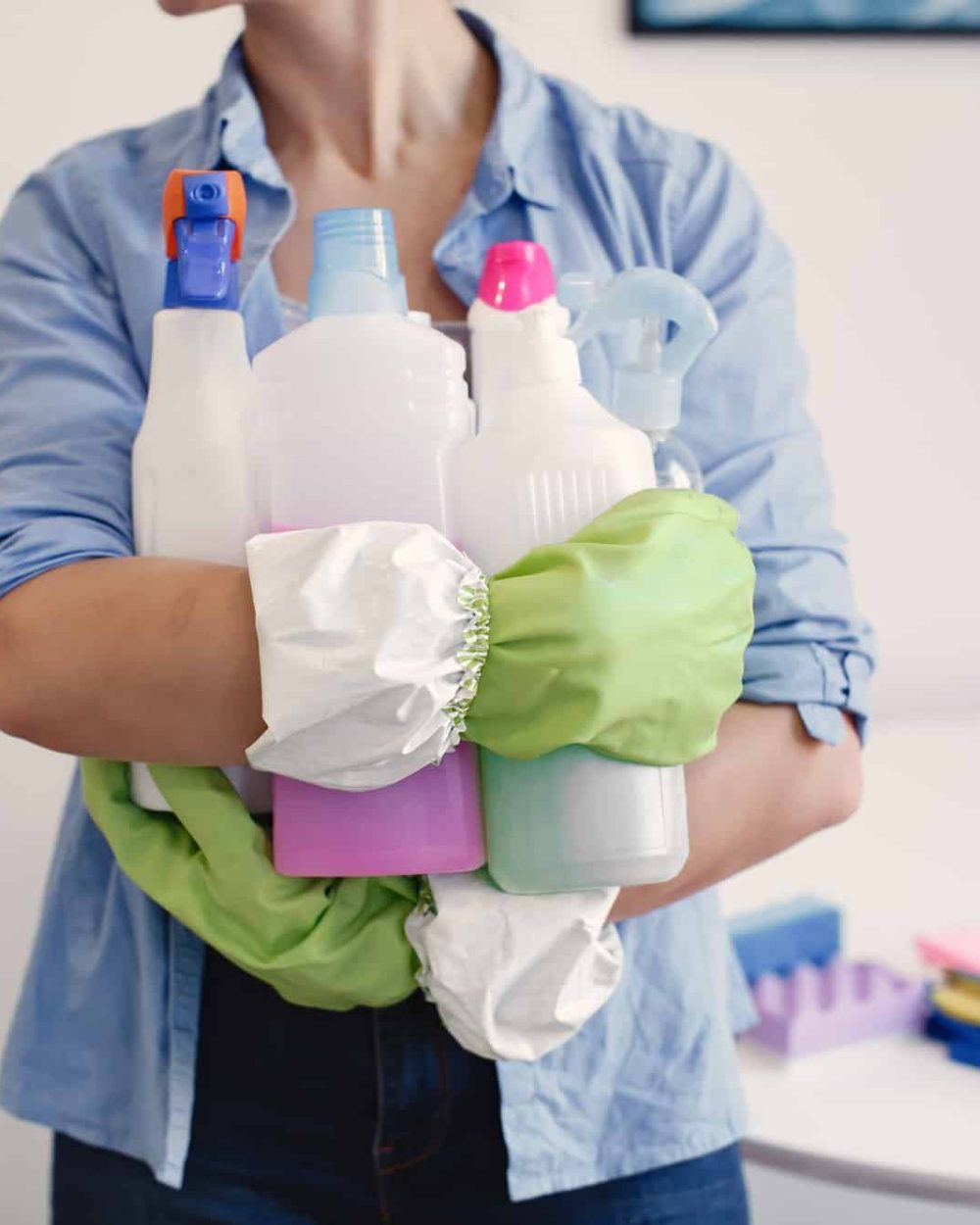 Cleaning products prepared for cleaning Cleaning products prepared for cleaning